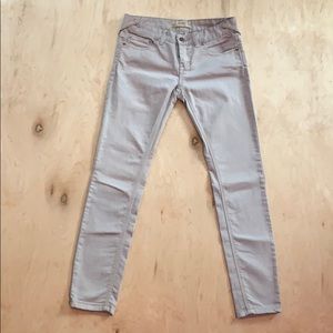 Free People Skinny Jeans- Lt Lavender color Size25
